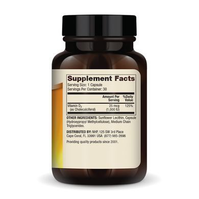 Liposomal Vitamin D3 1000 IU - 30 caps Dr. Mercola