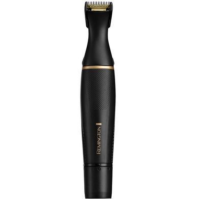 Remington Триммер T-Series для бороды, усов, окантовки,бровей, носа и ушей, ААх1, вибрационный мотор, насадок-4, сталь, черн.