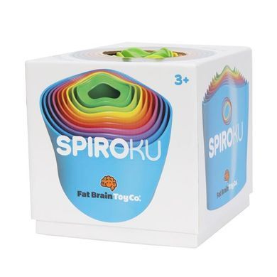Пірамідка Fat Brain Toys Spiroku Кольорова вежа (F318ML) dt_74823 фото