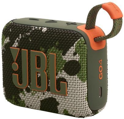 Портативна акустика JBL Go 4 Камуфляж (JBLGO4SQUAD) JBLGO4SQUAD фото