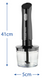 Погружной блендер Russell Hobbs 27141-56 Matte Charcoal 3 in 1 Hand Blender (7030808) 25192026001