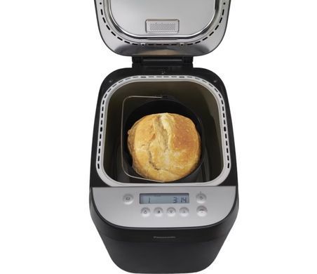 Panasonic Хлібопічка 700Вт, програм-18, макс.ваг -1кг, форма-круг, пластик, чорний (303155) SD-ZP2000KTS фото