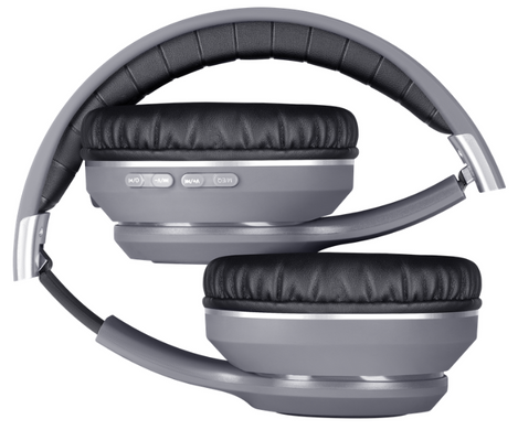 Навушники Defender FreeMotion B571 Bluetooth LED, Gray (63571) (6918549) 63571 фото