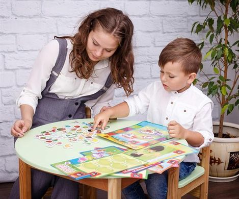 Навчальний набір Vladi Toys Властивості та ознаки з магнітною дошкою (VT5412-03) dt_92987 фото