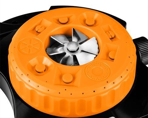 Дощуватель Neo Tools 15-780 для саду, 9 функцій, пластикова основа, полив до 95 м&sup2; 15-780 фото