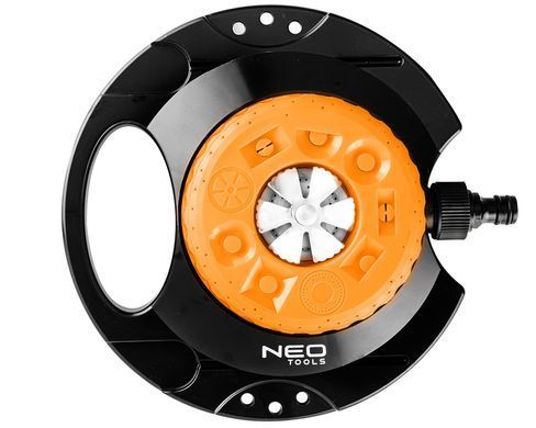 Дощуватель Neo Tools 15-780 для саду, 9 функцій, пластикова основа, полив до 95 м&sup2; 15-780 фото