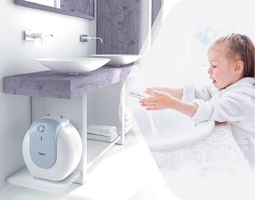 Водонагреватель электрический Tesy Bilight Compact 10U GCU 1020 L52 RC, 10 л, 2 кВт, под мойкой, мех. упр-ние, Болгария, B 304142 фото
