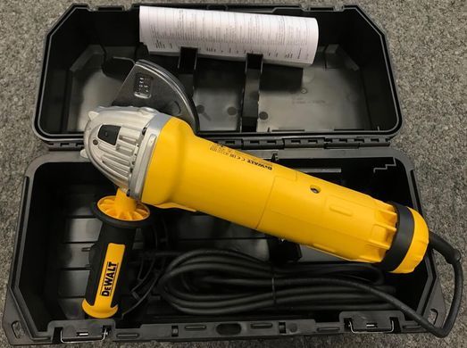 Шліфмашина кутова - болгарка мережева DeWALT DWE4237K DWE4237K фото