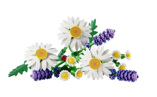 Конструктор LEGO Botanicals Ромашки 133 Подробности (11508) dt_186504 фото