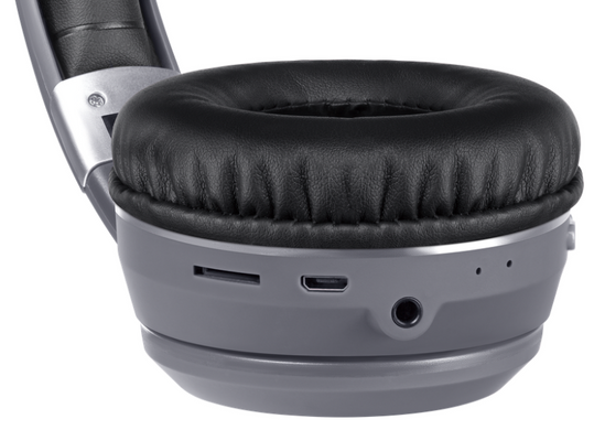 Навушники Defender FreeMotion B571 Bluetooth LED, Gray (63571) (6918549) 63571 фото