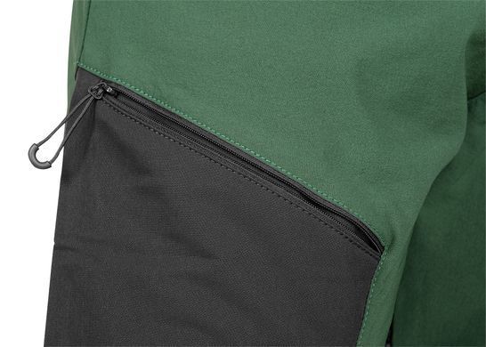 Штани робочі NEO Tools 81-293 OUTDOOR, 4-way stretch, зелено-сірі, нейлон спандекс, кармани на змійці, вентиляція L