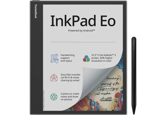 PocketBook Електронна книга 1042 InkPad Eo, Mist Grey (381819) PB1042-M-CIS фото