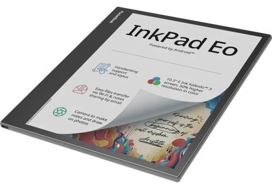 PocketBook Електронна книга 1042 InkPad Eo, Mist Grey (381819) PB1042-M-CIS фото