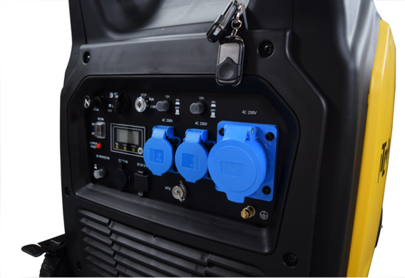 6,5 kW ГЕНЕРАТОР БЕНЗИНОВИЙ ITC POWER GG65EI 6000/6500 W GG65EI фото