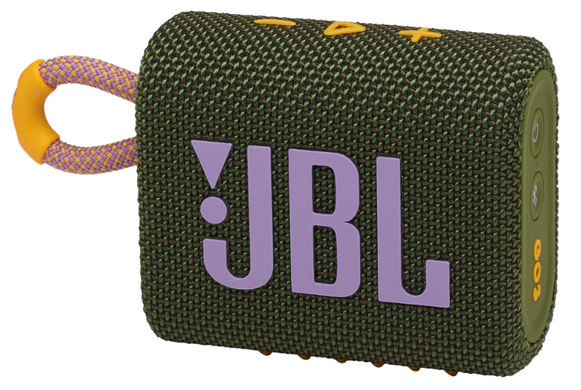 Портативная акустика JBL Go 3 Green (JBLGO3GRN) JBLGO3GRN фото