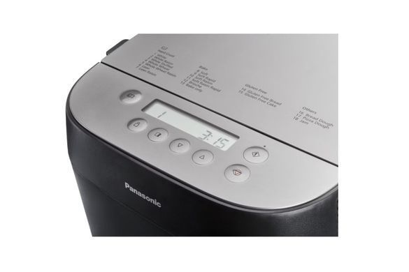 Panasonic Хлібопічка 700Вт, програм-18, макс.ваг -1кг, форма-круг, пластик, чорний (303155) SD-ZP2000KTS фото