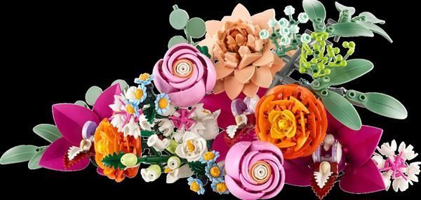 Конструктор LEGO Botanicals Милий рожевий букет квітів 749 деталей (10342)