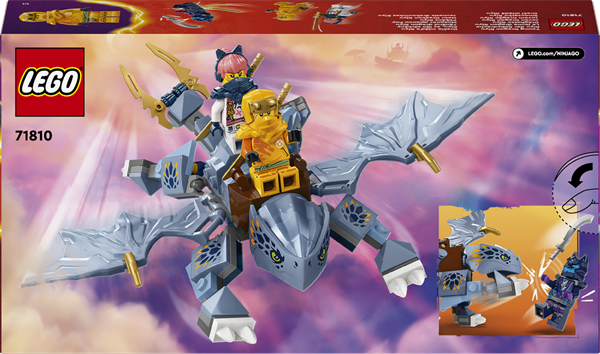 Конструктор LEGO NINJAGO Молодой дракон Рию 132 детали (71810)