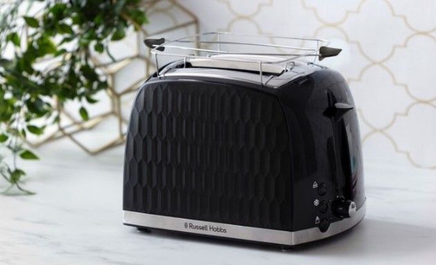 Тостер Russell Hobbs 26061-56 Honeycomb Black (6651553) 23872034003 фото