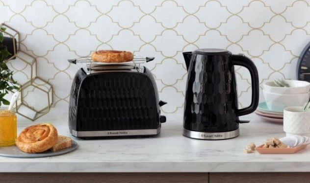Тостер Russell Hobbs 26061-56 Honeycomb Black (6651553) 23872034003 фото