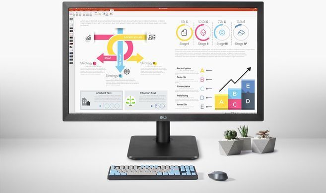 LG Монітор 21.5" 22MP410-B D-Sub. HDMI, VA (384107) 22MP410-B.ADRZ фото