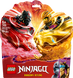 Конструктор LEGO NINJAGO Бойовий набір дракона Спін-джитсу 186 деталей (71826)