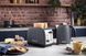 Russell Hobbs Тостер Colours Plus, 1600Вт, нержав., підігрів,разморозка, сірий (370489) 26552-56