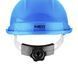 Каска промышленная NEO TOOLS 97-222, синяя, с подбородочным ремнем, ABS, CE сертификат.