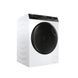 Haier Стирально-сушильная машина фронтальная, 9(6)кг, 1400, A, 60см, дисплей, пар, инвертор, люк черный, прямой привод, белый HWD90-B14959U1