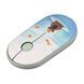 2E Мышь MF300 CAPYBARA:TANGERINE Silent WL BT, зеленый 2E-MF300WCAPIBARAGN