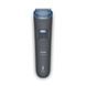 Триммер Philips Series 3000 для бороды и усов, акум., сталь, синий
