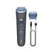 Триммер Philips Series 3000 для бороды и усов, акум., сталь, синий