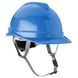 Каска промышленная NEO TOOLS 97-222, синяя, с подбородочным ремнем, ABS, CE сертификат.