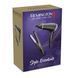 Remington Фен + выпрямитель Style Essentials набор, 2000Вт, режимов-3, фен D3010 + щипцы для волос S1450, фиолетово-черный D3016GP