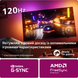 Телевізор 55", OLED, UHD, 120 Hz, AL3, P5 AI, Titan OS, DV, VRR 120 Hz(FreeSync/G-Sync), 1000 cd/m2, PHILIPS 55OLED769/12 3728200