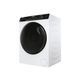 Haier Стирально-сушильная машина фронтальная, 9(6)кг, 1400, A, 60см, дисплей, пар, инвертор, люк черный, прямой привод, белый HWD90-B14959U1