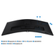 Монітор вигнутий VA 34",3440*1440,100 Гц,21:9 SAMSUNG LS34C650UAIXCI 3704114