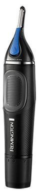 Remington Триммер Nano Series Lithium для носа и ушей, ААx1, насадок-4, сталь, черно-синий