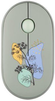 2E Мышь MF300 FLORA:DILL Silent WL BT, зеленый 2E-MF300WFLORAGN фото