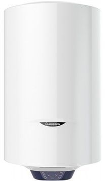 Водонагрівач електр. Ariston круглий BLU1 ECO PL DRY, 50л, 1,8кВт, сухий тен, мех. кер-ння, B, Італія, білий (318067) 3201456 фото