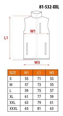 Робоча безрукавка Neo Tools 81-532 softshell XXL