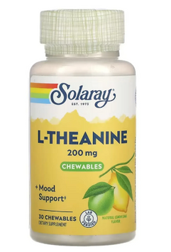 L-Theanine 200mg - 30 chewables