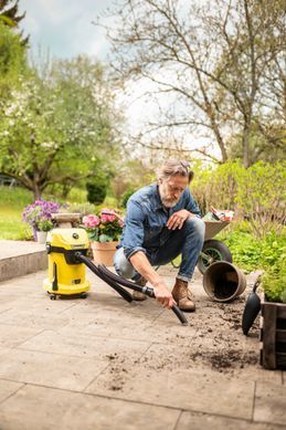 Karcher Пилосос WD 3-18 господарьский, акумуляторний, 17л, 18В, без АКБ и ЗП (365693) 1.628-550.0 фото