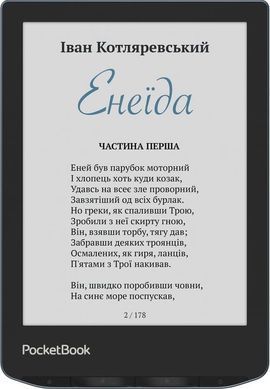 PocketBook Електронна книга 634K3 Verse Pro Color, Stormy Sea (382978) PB634K3-1-CIS фото