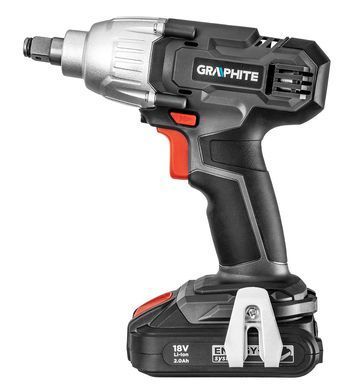 Акумуляторний гайковерт GRAPHITE 58G018 (1/2", 180 Нм, 2200 об/хв) без АКБ 58G018 фото