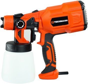 Фарборозпилювач електричний Tekhmann TSG-650 650Вт 500мл&middot;хв контейнер 0.8л 1.1кг (383698) 849162 фото