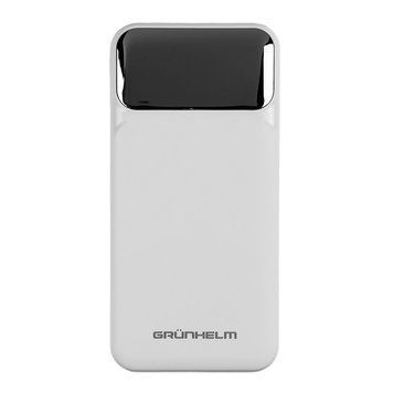 Power Bank, Портативная батарея 10.000 mAh, белый &ndash; GP-10WQC (GRUNHELM)