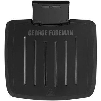 Russell Hobbs Гриль George Foreman прижимний Immersa Small, 1100Вт, темп. режимів-1, з`ємні пластини, метал, пластик, чорний (382674) 28300-56 фото