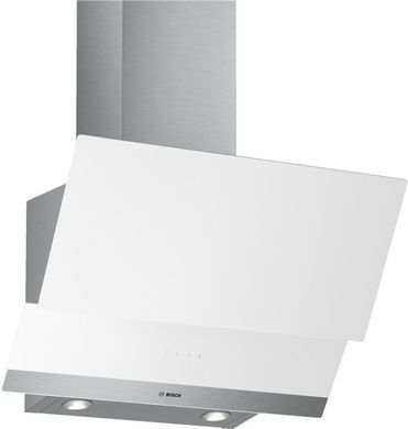 Витяжка Bosch похила, 60см, 530м.куб/год, білий DWK065G20R фото