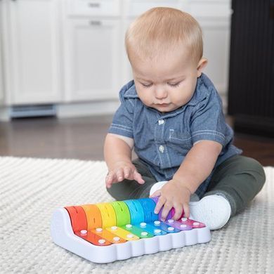 Детский ксилофон Fat Brain Toys Rock N' Roller Piano со звоночками (F281ML) dt_13678 фото